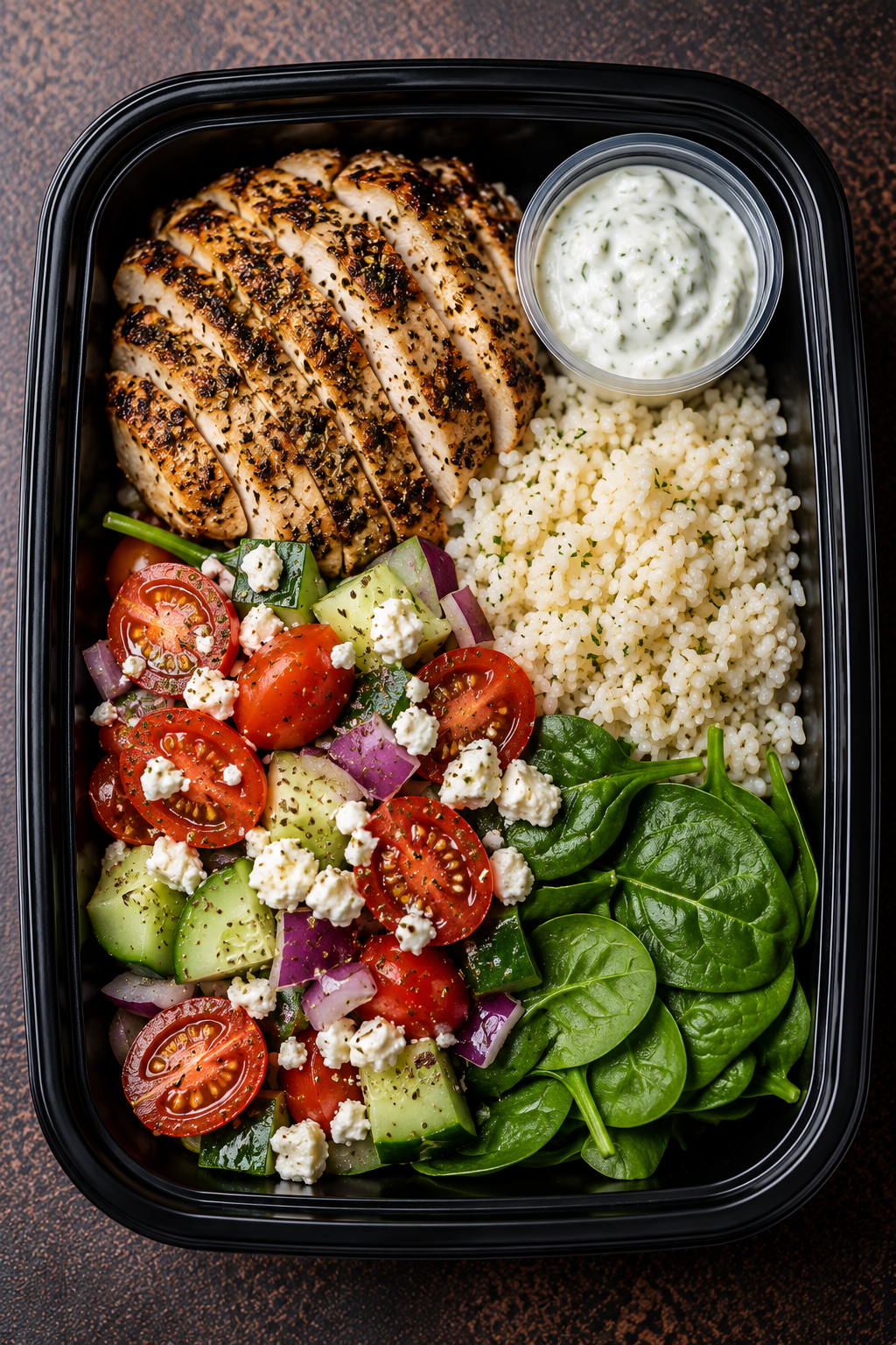 Greek Chicken Power Bowl