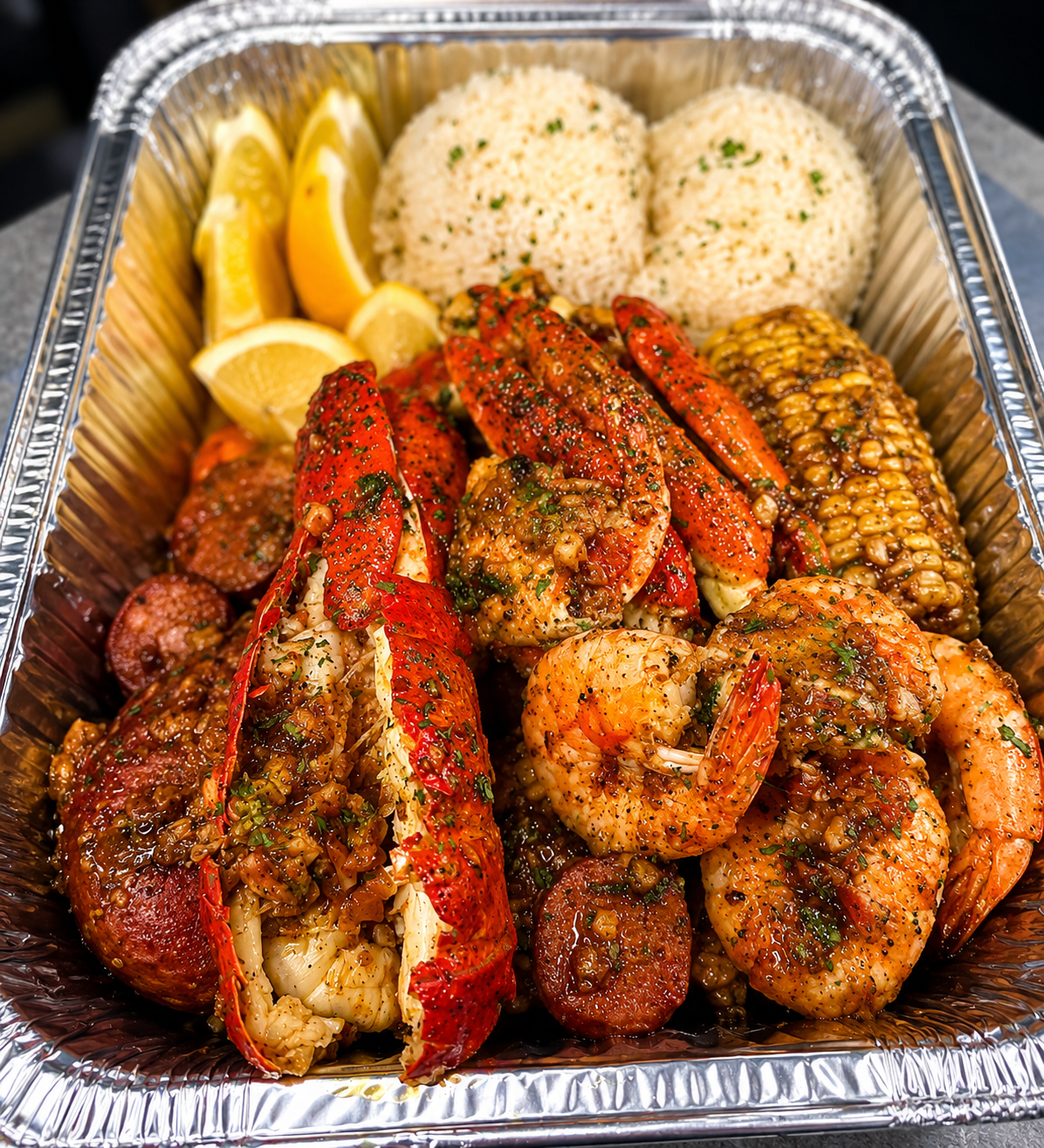 Kickin' Feast Seafood Boil