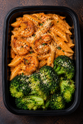 Shrimp Protein Vodka Pasta